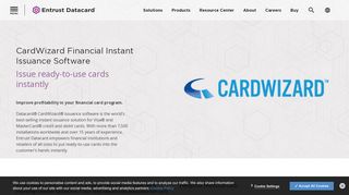 CardWizard Software | Financial Instant Issuance | Entrust Datacard