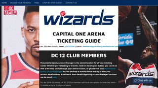 Digital Ticketing | Washington Wizards - NBA.com