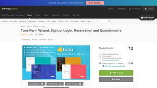Tuna Form Wizard, Signup, Login, Reservation and Questionnaire by ...