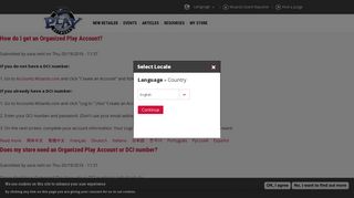 Wizards Account System | Wizards Play Network