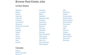 Browse Real Estate Jobs - WizeHire