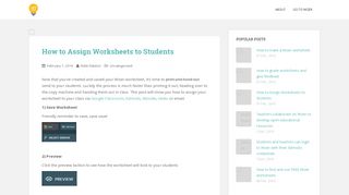 How to Assign Worksheets to Students – Wizer.me blog
