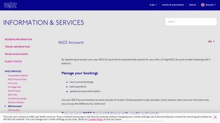 WIZZ Account - Wizz Air