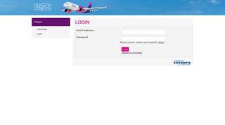 Wizz Air - Login