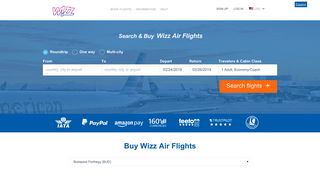 Wizz Air | Book Our Flights Online & Save | Low-Fares, Offers & More