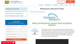 Woodcock Johnson | Test Overview (2018 Update) - TestingMom.com