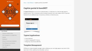 Captive portal & GuestNET — OPNsense Wiki & Documentation