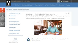 SmartBenefits is Smart for Employees | WMATA