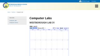 Computer Labs - Westborough Middle School - School Loop