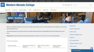 WNC Online - Western Nevada College