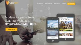 Real estate website design and data services | Wolfnet.com
