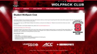 NC State Wolfpack Club - Student Wolfpack Club