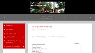 Wolfpack One Online - JSA Technologies