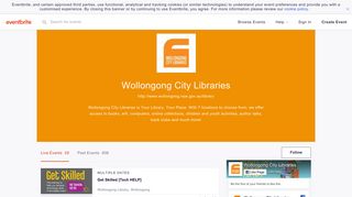 Wollongong City Libraries Events | Eventbrite