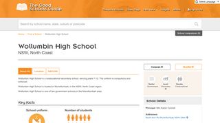 Wollumbin High School | Good Schools Guide