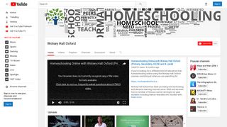 Wolsey Hall Oxford - YouTube