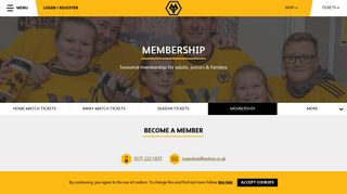 Membership - | Wolverhampton Wanderers FC