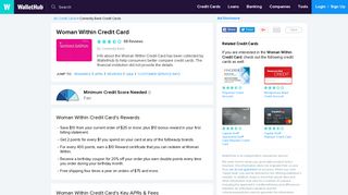 Woman Within Credit Card Reviews - WalletHub