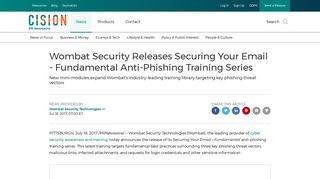 Wombat Security Releases Securing Your Email - Fundamental Anti ...