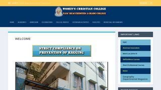 Women's Christian College | A premium Girls College in Kolkata