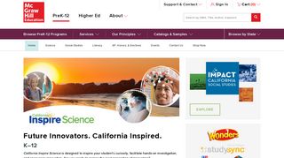 California Curriculum & Products | McGraw-Hill Education