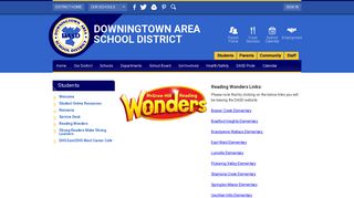 Students / Reading Wonders - Downingtown Area School District