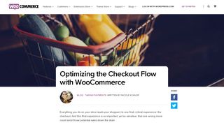 Optimizing the Checkout Flow with WooCommerce