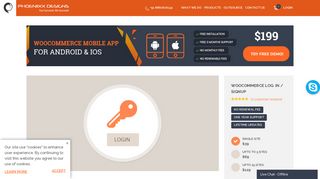 Woocommerce Log in / Signup – Phoeniixx
