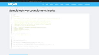 templates-myaccount-form-login | file | Woocommerce | hookr.io