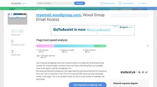 Access myemail.woodgroup.com. Wood Group Email Access - Accessify