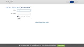 Login Required - Woodbury Park Golf Club :: Woodbury Park Hotel ...