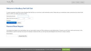 PIN Management - :: Woodbury Park Hotel and Golf Club | Online tee ...