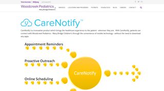 CareNotify - Woodcreek Pediatrics - Mary Bridge Children's