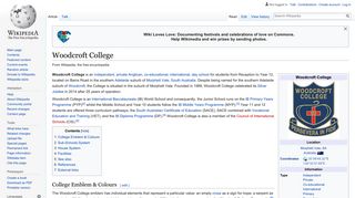 Woodcroft College - Wikipedia