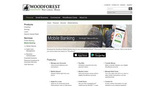 Mobile Banking - Woodforest National Bank