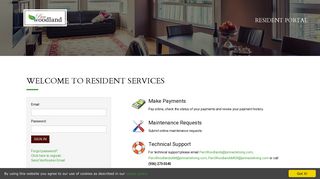 Login to Parc Woodland Resident Services | Parc Woodland
