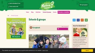 Schools and groups - Nature Detectives - Woodland Trust
