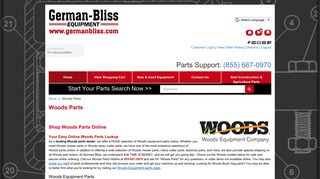 Woods Parts Lookup | Shop Woods Equipment Parts Online