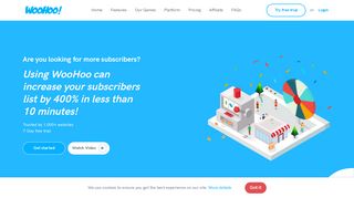 WooHoo Gamification platform for eCommerce and retail businesses