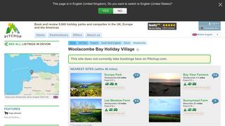 Woolacombe Bay Holiday Village, Woolacombe, Devon - Pitchup.com