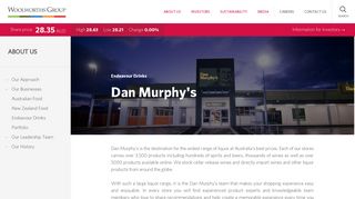 Dan Murphy's - Woolworths Group