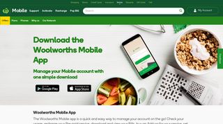 Woolworths Mobile App - Woolworths Mobile