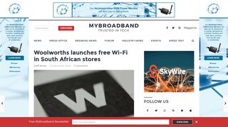Woolworths launches free Wi-Fi in South African stores - MyBroadband