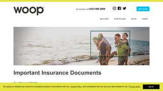 important insurance documents | Woop
