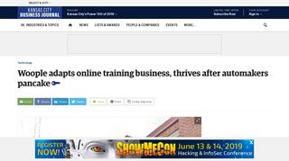 Woople adapts online training business, thrives after automakers ...