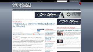Woople®, LLC to Provide Online Education for Allstate® | Open ...