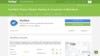 WooRank Pricing, Features, Reviews & Comparison of Alternatives ...