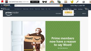 Prime members now have a reason to say Woot! - Amazon.com