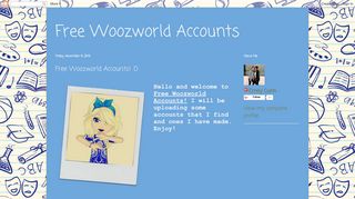 Free Woozworld Accounts! :D