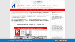 Worcester Bosch Accredited Installer | Richard Harding plumbing and ...